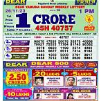 nagaland lottery result